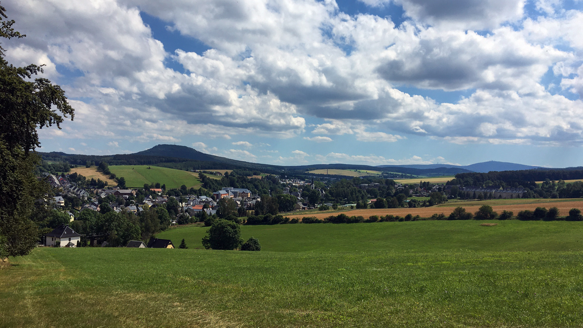 Blick auf Sehma. Foto: Chris Bergau